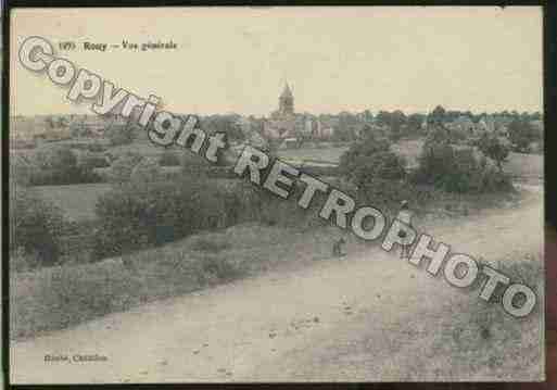 Ville de ROUY Carte postale ancienne