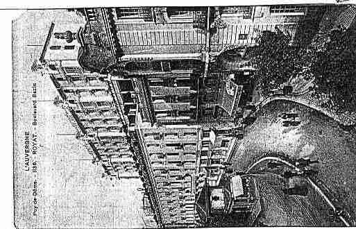 Ville de ROYAT Carte postale ancienne