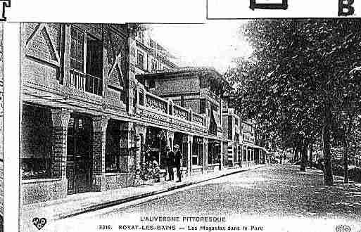 Ville de ROYAT Carte postale ancienne