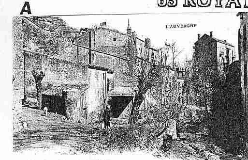 Ville de ROYAT Carte postale ancienne
