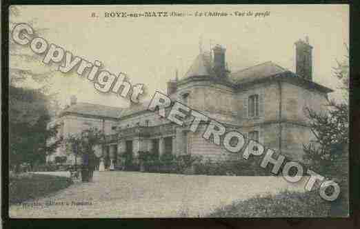 Ville de ROYESURMATZ Carte postale ancienne