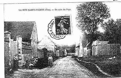 Ville de RUESAINTPIERRE(LA) Carte postale ancienne