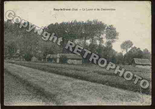 Ville de SACYLEGRAND Carte postale ancienne Ville de SACYLEGRAND Carte postale ancienne