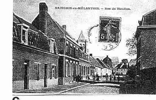 Ville de SAINGHINENMELANTOIS Carte postale ancienne