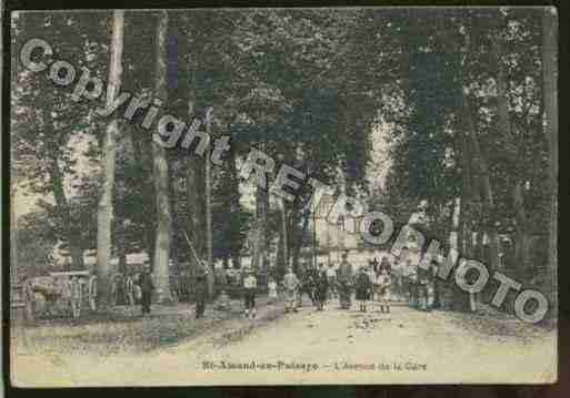 Ville de SAINTAMANDENPUISAYE Carte postale ancienne