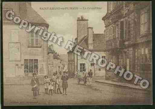 Ville de SAINTAMANDENPUISAYE Carte postale ancienne Ville de SAINTAMANDENPUISAYE Carte postale ancienne