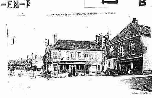 Ville de SAINTAMANDENPUISAYE Carte postale ancienne