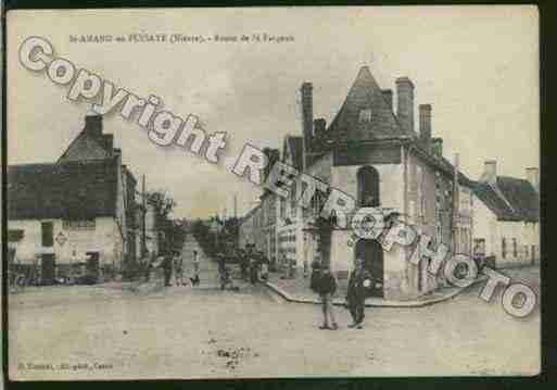 Ville de SAINTAMANDENPUISAYE Carte postale ancienne