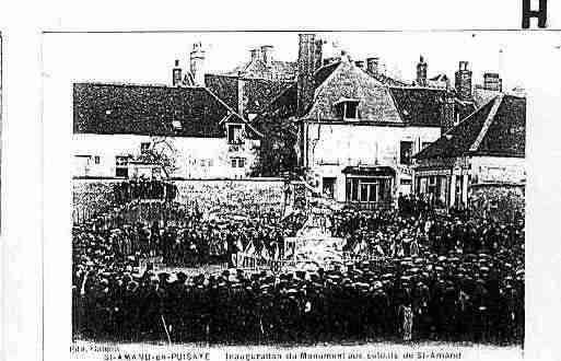 Ville de SAINTAMANDENPUISAYE Carte postale ancienne