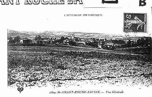 Ville de SAINTAMANTROCHESAVINE Carte postale ancienne