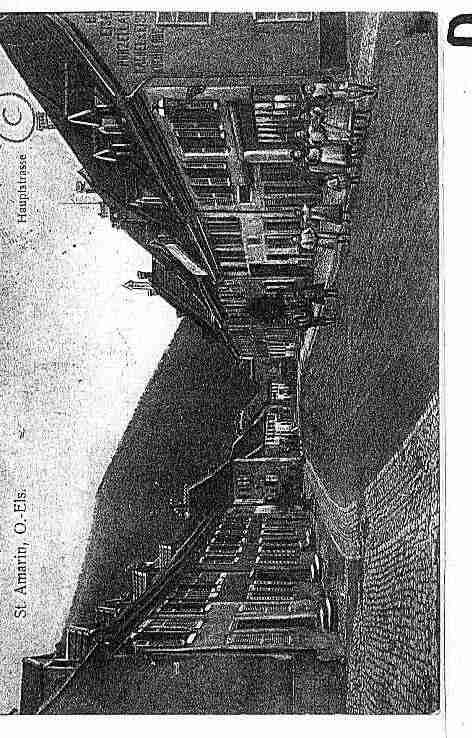 Ville de SAINTAMARIN Carte postale ancienne