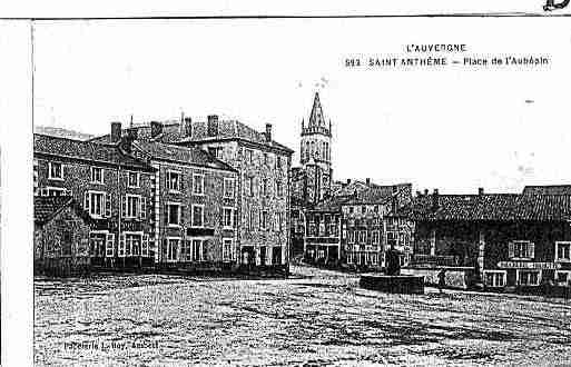 Ville de SAINTANTHEME Carte postale ancienne