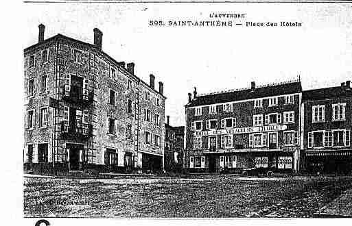 Ville de SAINTANTHEME Carte postale ancienne