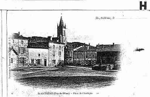 Ville de SAINTANTHEME Carte postale ancienne