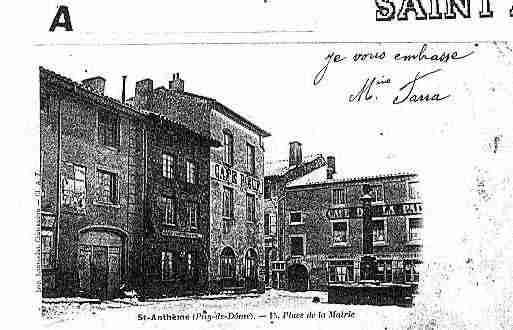 Ville de SAINTANTHEME Carte postale ancienne