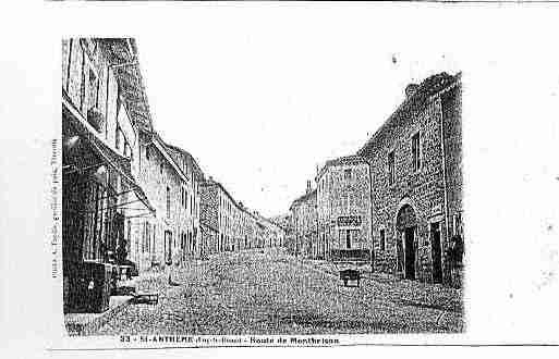 Ville de SAINTANTHEME Carte postale ancienne