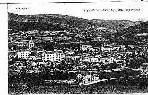 Ville de SAINTANTHEME Carte postale ancienne
