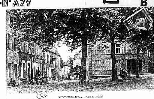 Ville de SAINTBENIND\\\'AZY Carte postale ancienne