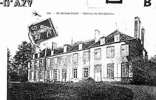 Ville de SAINTBENIND\'AZY Carte postale ancienne