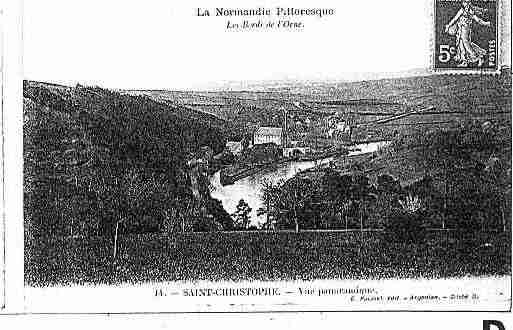 Ville de SAINTCHRISTOPHELEJAJOLET Carte postale ancienne Ville de SAINTCHRISTOPHELEJAJOLET Carte postale ancienne