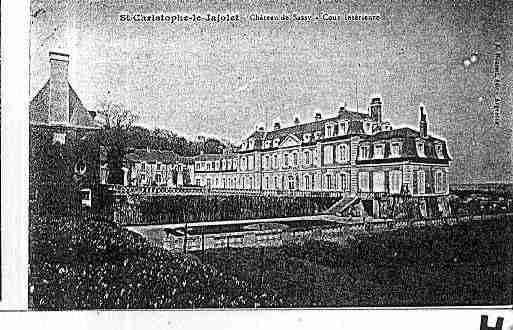 Ville de SAINTCHRISTOPHELEJAJOLET Carte postale ancienne