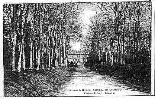 Ville de SAINTCHRISTOPHELEJAJOLET Carte postale ancienne