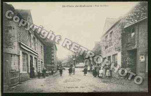 Ville de SAINTCLAIRDEHALOUZE Carte postale ancienne