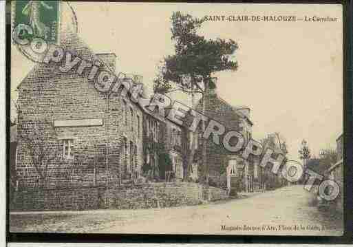 Ville de SAINTCLAIRDEHALOUZE Carte postale ancienne