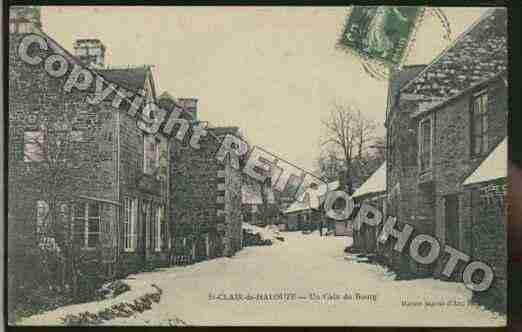 Ville de SAINTCLAIRDEHALOUZE Carte postale ancienne