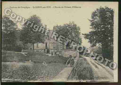 Ville de SAINTCREPINAUXBOIS Carte postale ancienne