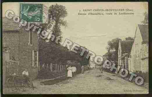 Ville de SAINTCREPINIBOUVILLERS Carte postale ancienne