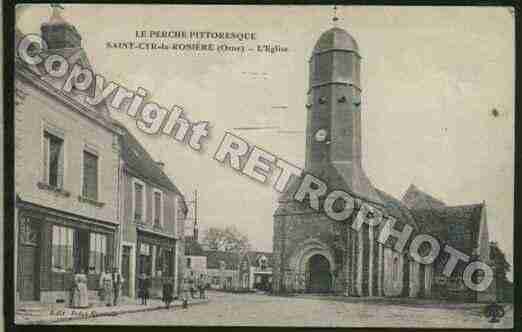 Ville de SAINTCYRLAROSIERE Carte postale ancienne