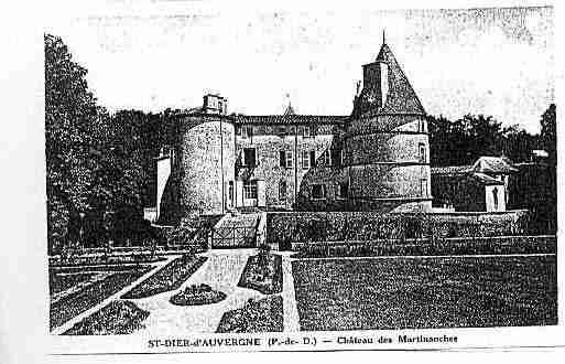 Ville de SAINTDIERD\'AUVERGNE Carte postale ancienne