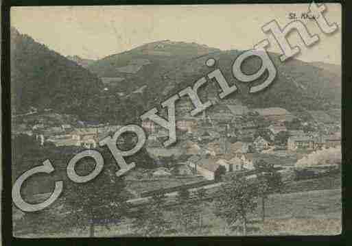 Ville de SAINTECROIXAUXMINES Carte postale ancienne