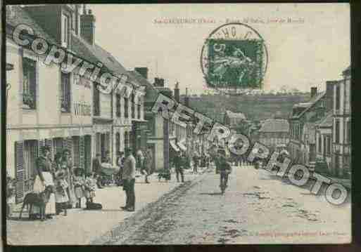 Ville de SAINTEGAUBURGESAINTECOLOMBE Carte postale ancienne