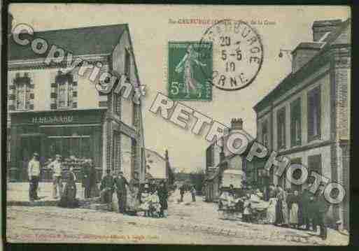 Ville de SAINTEGAUBURGESAINTECOLOMBE Carte postale ancienne