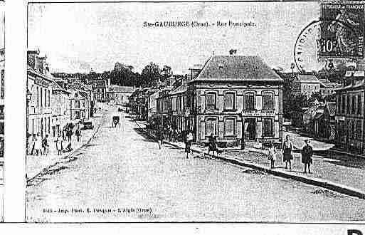 Ville de SAINTEGAUBURGESAINTECOLOMBE Carte postale ancienne  Ville de SAINTEGAUBURGESAINTECOLOMBE Carte postale ancienne