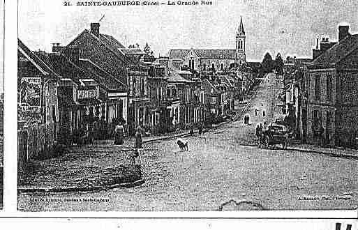 Ville de SAINTEGAUBURGESAINTECOLOMBE Carte postale ancienne  Ville de SAINTEGAUBURGESAINTECOLOMBE Carte postale ancienne