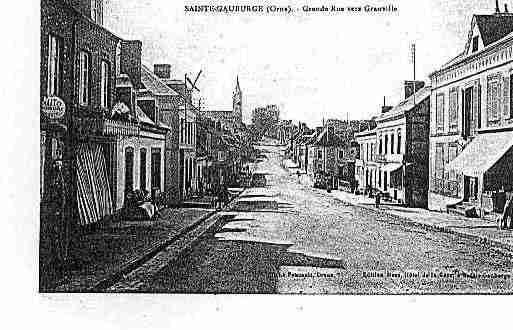 Ville de SAINTEGAUBURGESAINTECOLOMBE Carte postale ancienne