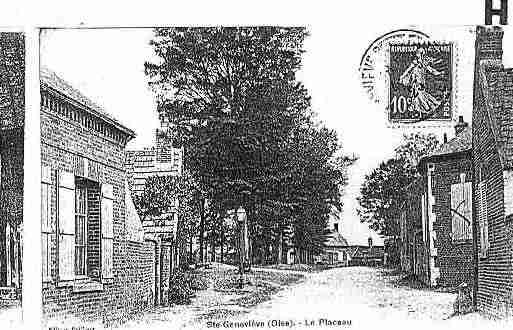 Ville de SAINTEGENEVIEVEPETITEFERCOURT Carte postale ancienne