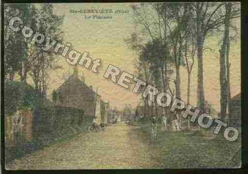 Ville de SAINTEGENEVIEVEPETITEFERCOURT Carte postale ancienne