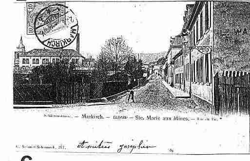 Ville de SAINTEMARIEAUXMINES Carte postale ancienne