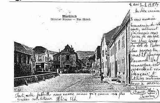 Ville de SAINTEMARIEAUXMINES Carte postale ancienne