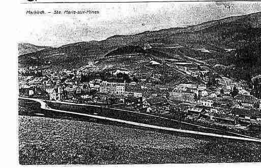 Ville de SAINTEMARIEAUXMINES Carte postale ancienne