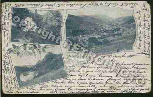 Ville de SAINTEMARIEAUXMINES Carte postale ancienne