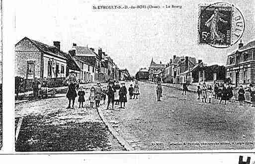 Ville de SAINTEVROULTNOTREDAMEDUBOIS Carte postale ancienne