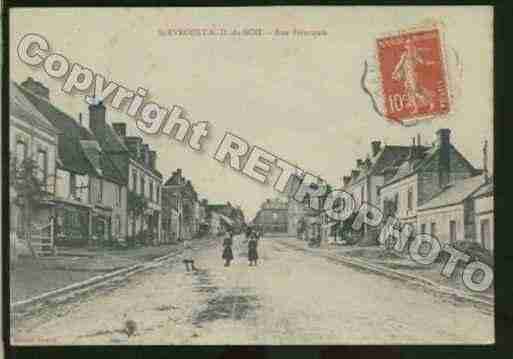 Ville de SAINTEVROULTNOTREDAMEDUBOIS Carte postale ancienne