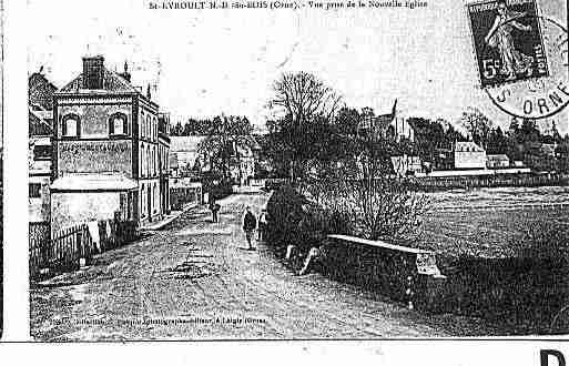 Ville de SAINTEVROULTNOTREDAMEDUBOIS Carte postale ancienne