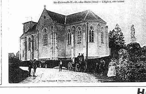 Ville de SAINTEVROULTNOTREDAMEDUBOIS Carte postale ancienne Ville de SAINTEVROULTNOTREDAMEDUBOIS Carte postale ancienne