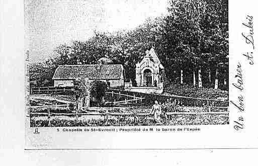 Ville de SAINTEVROULTNOTREDAMEDUBOIS Carte postale ancienne